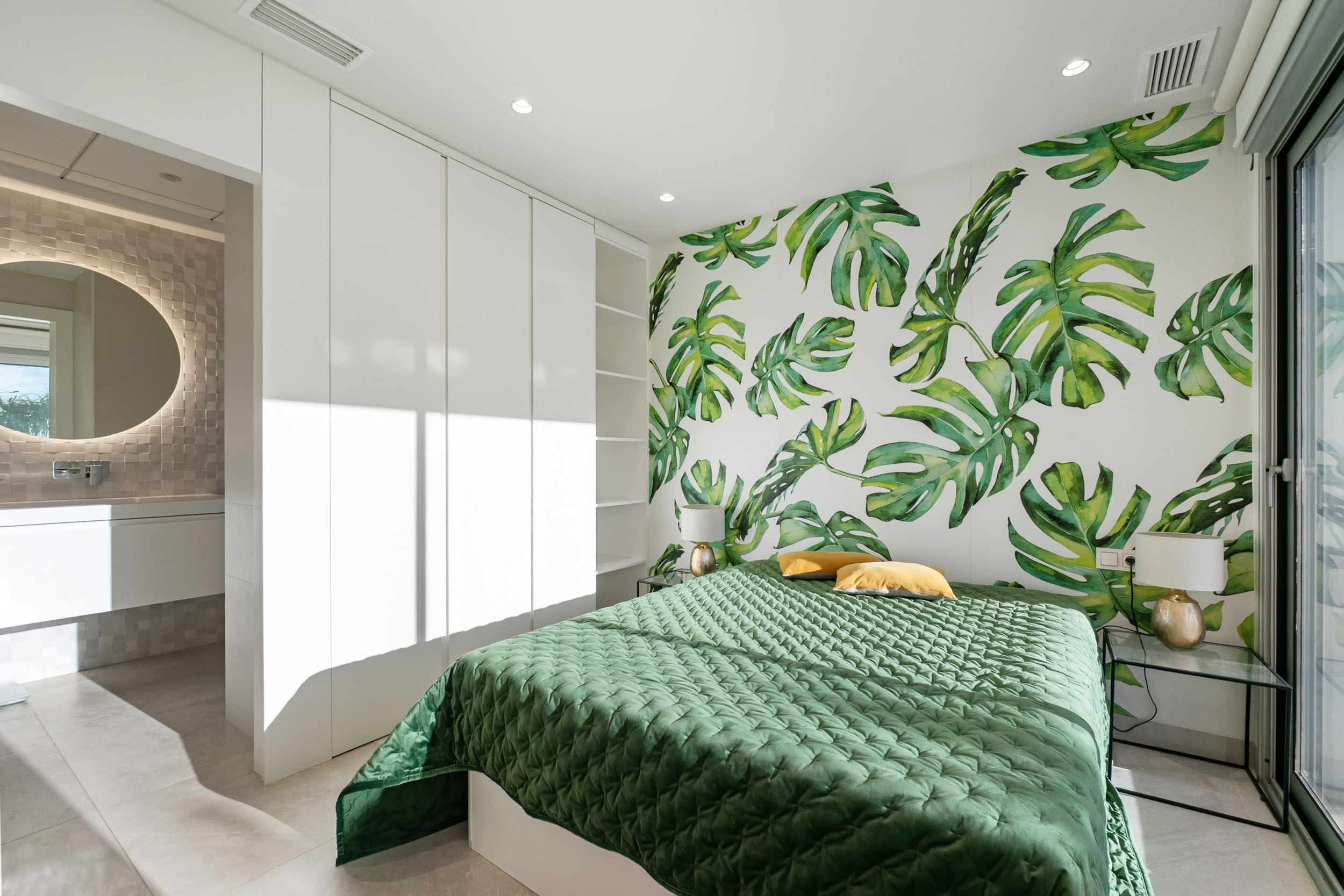 Secondary bedroom real estate photo