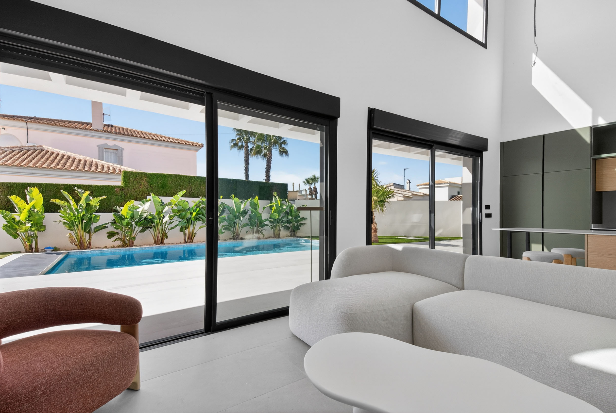 Dining area real estate photo